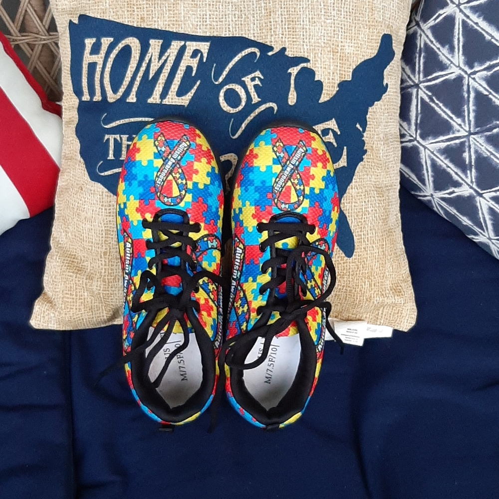Autism running tennis shoes unisex